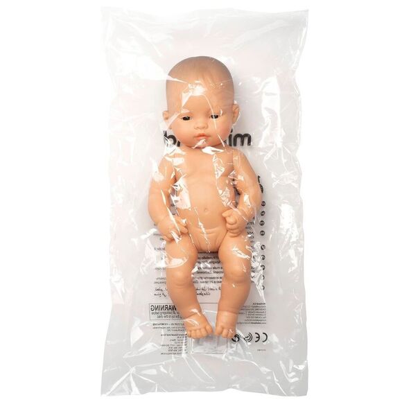 Miniland Doll 12 5/8'' Caucasian Girl (Polybag) - Made In Spain, Anatomically C - Picture 13 of 15
